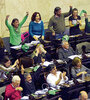 Las mujeres reclaman que su voz sea escuchada en su carrera política. (Fuente: NA)