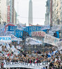 Trabajadores de prensa repudiaron la política de medios del gobierno nacional. (Fuente: NA)