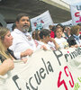 Empezaron con marchas por la muerte de Sandra y Rubén. (Fuente: Adrián Pérez)