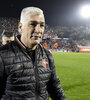 “Nos hacemos cargo de la situación en Newell’s”, dijo el técnico.