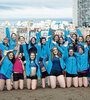 Las chicas de la delegación de Tierra del Fuego. (Fuente: Prensa Secretaría de Deportes)