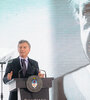 Mauricio Macri encabezó el acto en el Museo de la Casa Rosada. (Fuente: NA)