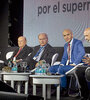 Beccar Varela (Walmart), Coto (Coto), Braun (La Anónima), Baitieh (Carrefour) y Tijeras (Libertad) expusieron en el panel principal. (Fuente: Kala Moreno Parra)