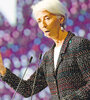 Christine Lagarde, número uno del FMI.