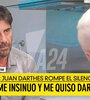 La entrevista a Darthes fue en su casa de Nordelta; el entrevistador, Mauro Viale. (Fuente: NA)