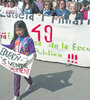 Los docentes del distrito reclaman justicia por las dos muertes y seguridad en las escuelas.