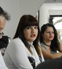 Orellana (en el centro) vino a Rosario para participar de la presentación del proyecto de Del Frade.