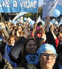 La capacidad de movilización de los evangélicos se descubrió durante la manifestación “por las dos vidas”. (Fuente: Bernardino Avila)