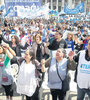 Los docentes de todos los niveles se manifestaron durante el último año en defensa de la educación pública. (Fuente: Bernardino Avila)