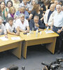 Hugo Yasky, Pablo Micheli y Pablo Moyano anunciaron cuatro marchas contra el tarifazo durante enero.