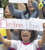 Ayer se manifestaron los simpatizantes del autoproclamado presidente encargado Juan Guaidó. (Fuente: AFP)