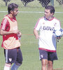 Leonardo Ponzio y Marcelo Gallardo, dos pilares que seguirán sosteniendo al campeón de América. (Fuente: NA)