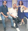 Gabin, Prol y Pires. El estreno será el próximo sábado en el teatro La Comedia. (Fuente: Dafne Gentinetta)