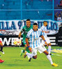 n Atlético Tucumán estuvo cerca del gol varias veces, pero no concretó ninguna.