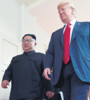 El año pasado Kim Jong-un y Trump se vieron en Singapur.