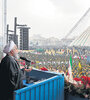 “No hemos pedido y nunca pediremos permiso para desarrollar nuestro arsenal de misiles”, dijo Rohani. (Fuente: AFP)