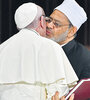 Francisco y el gran imán de Al-Azhar, Ahmad Al-Tayyeb, suscribieron un documento conjunto. (Fuente: AFP)