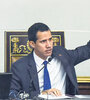 El autoproclamado presidente encargado de Venezuela, el diputado Juan Guaidó, participó de la sesión.