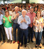 Bonfatti, Lifschitz, Fein, Irizar, Jatón y Estevez en primera fila.