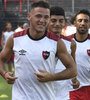 Alexis Rodríguez jugará desde hoy desde el principio. (Fuente: Prensa Newell&#39;s.)