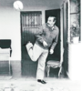 El ex presidente Raúl Alfonsín le pega a la redonda de taquito. (Fuente: Víctor Bugge)