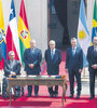 Encuentro de presidentes de derecha de la región en Santiago, Chile, para dar nacimiento al Prosur.