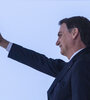 Jair Bolsonaro expresó: Brasil por encima de todo. Dios por encima de todos. (Fuente: AFP)