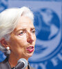 Christine Lagarde, directora del FMI.