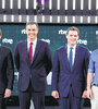 De iz. a der.: Pablo Casado (PP), Pedro Sánchez (PSOE), Albert Rivera (Cs) y Pablo Iglesias (UP). (Fuente: EFE)
