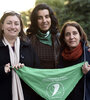 Alicia Salinas, Marcela Alemandi y Clarisa Vitantonio. (Fuente: Andres Macera)