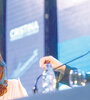 Cristina Kirchner conversó con el escritor Marcelo Figueras. (Fuente: Gentileza Unidad Ciudadana)