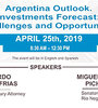 El afiche con el que el Consultado argentino en Nueva York promocionaba el encuentro.