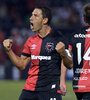 Maxi Rodríguez, con 38 años, es la máxima figura de Newell's. (Fuente: Sebastián Granata)