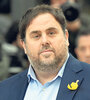 Oriol Junqueras, exvicepresidente catalán y uno de los 12 acusados.  (Fuente: AFP)