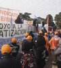 La concentración terminó frente al Monumento. (Fuente: Sebastián Granata)