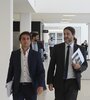 Fiscales Luis Schiappa Pietra y Matías Edery, responsables de la investigación. (Fuente: Sebastián Vargas)