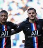 Mbappé, Icardi y Neymar, figuras del PSG. (Fuente: AFP)