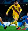 El partido de ida finalizó empatado 1-1 en el San Paolo, justo antes de que se desatara la pandemia.  (Fuente: AFP)