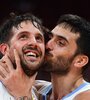 Laprovittola y Campazzo en el último Mundial de básquet. (Fuente: NA)