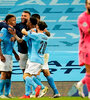 Manchester City, subcampeón inglés, a cuartos de final. (Fuente: EFE)