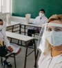  En San Juan, catorce distritos comienzan las clases el lunes con la implementación de protocolos sanitarios para evitar contagios de coronavirus. (Fuente: NA)