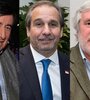 Jaime Durán Barba, Nicolás Caputo y Julio Conte Grand, entre los que tuvieron líneas.