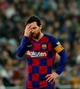 El tiempo más difícil para Messi en el Barcelona. (Fuente: EFE)