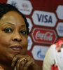 Fatma Samoura, secretaria general de la FIFA. (Fuente: AFP)