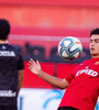 Luka Romero mantiene su convicción de jugar para la Selección Argentina. (Fuente: AFP)