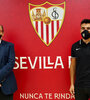 Marcos Acuña podrá jugar como lateral izquierdo o como mediocampista en el Sevilla. (Fuente: Prensa Sevilla)