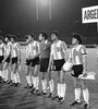 El seleccionado juvenil en Tokio '79.