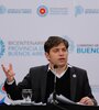 Axel Kicillof destacó el esfuerzo de la provincia para ayudar al sector privado.