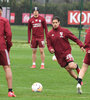 Entrenamiento dominical en el River Camp (Fuente: Prensa River)