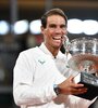 Nadal igualó a Federer con la conquista de decimotercer Roland Garros. (Fuente: AFP)